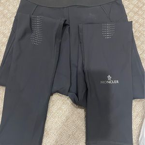 Moncler leggings black size medium